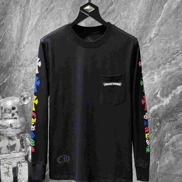 chrome heart fashion long sleeve shirt
